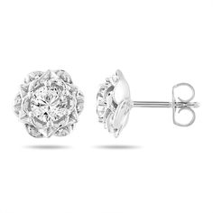 "HERE IS MY NEW MODEL ROSE FLOWER UNQUIE STUD EARRINGS 14K White Gold, Rose Gold, Yellow Gold or Black Gold Vintage Style Fine Black Polish Earring !! GIA Certified Bright White Color & Clean Natural Diamonds Shape - Round Cut - Very Good Color - G Carat - 1.00ct Clarity - SI2 Measurement - 5.00mm TOTAL 1.00 CARAT RETAIL PRICE IS OVER $5,600.00 !! COMES WITH $4,700.00 CERTIFIED APPRAISAL !! DREAM IT I\"LL MAKE IT SPECIAL ORDER WELCOME HANDCRAFTED IN THE USA Why you should buy from Garo Celik Formal Flower-shaped Diamond Earrings With Brilliant Cut, Formal Flower Shaped Brilliant Cut Diamond Earrings, Formal Flower-shaped Brilliant Cut Diamond Earrings, Formal Flower Shaped Diamond Earrings With Prong Setting, Formal Diamond Earrings With Prong Setting, Flower Shape, White Gold Flower Earrings For Anniversary With Prong Setting, White Gold Flower Earrings With Brilliant Cut, Anniversary White Gold Flower Earrings With Prong Setting, White Gold Flower Earrings For Anniversary