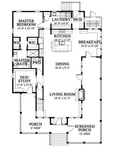 the first floor plan for this house