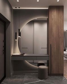 Modern Hallway Design, Hotel Bedroom Design, Wall Wardrobe Design, Modern Room Decor, Wardrobe Interior Design, Hall Interior