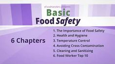 Food Safety Video Course Basic Food, Health And Hygiene, Safety Video, Importance Of Food, Food Technology, Safety 1st, Hygienic Food, Egg Dish, Video Course