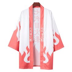 Our Anime Kimono Unisex styles custom made-to-order. Perfect and unique gifts for Otaku or Anime fans on any occasion. The fabric is lightweight polyester but gorgeous, soft, breathable and the colors are vibrant Fashionable and can be worn to the beach, party or as casual clothing. Hand wash and hang dry. Please allow 5-10 business days to receive a tracking number while your order is hand-crafted, packaged and shipped from our facility. Estimated shipping time is 2-4 weeks. Naruto Kimono, Informal Clothes, Naruto Halloween, Halloween Cloak, Mens Accessories Necklace, Kimono Cosplay, Naruto Hoodie, Sasuke Cosplay, Japanese Summer