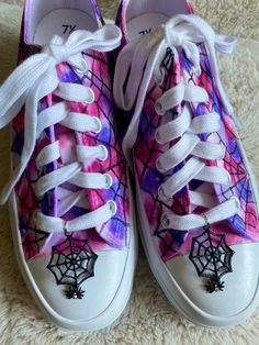 Hand painted, new, No Boundaries canvas shoes. Size 9 Includes skull charms Tie Sneakers, Painted Canvas Shoes, Painted Canvas, Hand Painted Canvas, Tie Shoes, No Boundaries, Canvas Shoes, Tennis Shoes, Boundaries