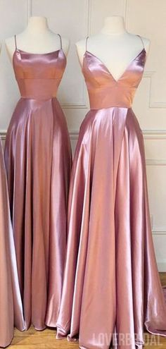 Mismatched Dusty Rose Cheap Bridesmaid Dresses Online, WG772 Cheap Bridesmaid Dresses Online, Stunning Prom Dresses, Dusty Rose Pink, Prom Dress Inspiration, Cute Prom Dresses, Bridesmaid Dresses Online, Pretty Prom Dresses