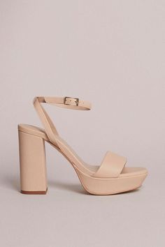 A True Statement Piece, These Platform Heels Channel Classic '70S Fashion. Dance The Night Away In Complete Comfort And Style, With An Elevated Platform Silhouette And Chunky Block Heel. A Glamorous Staple That Ensures Maximum Impact. Nude Platform Sandals, Grandma Shoes, Sandal Platform, Leather Platform Sandals, Chunky Block Heels, Platform Sandals Heels, Goat Leather, Karen Millen, 70s Fashion