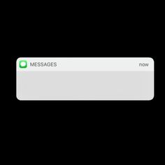 the message box for messages is shown in green and white on a black background, with an arrow pointing to it