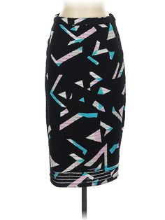 Bar III Casual Skirt Size: Small Bottoms - used. 95% POLYESTER, 5% SPANDEX, Graphic | Bar III Casual Skirt: Black Graphic Bottoms - Size Small Casual Skirt, Skirt Black, Black Casual, Womens Bottoms, Women Handbags, Spandex, Skirt, Bar, Handbags