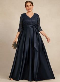 New Look Clothes, Plus Size Fashion Dresses, Family Dress, Bride Team, Plus Size Evening Gown, African Attire Dresses, Lace Prom Dresses, Classy Gowns