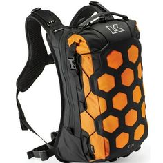 Composed of three sections: A heavy-duty zip access rear compartment which is a perfect storage area for a Tool-Roll or the 3.75-litre Hydration Reservoir. This area also has a small internal waterproof pocket for a phone and wallet, combined with the main roll-top body providing a total of 12-litres waterproof storage. The innovative Hypalon net also provides more external storage for wet gear.\ Air-mesh back panel for rider comfort YKK heavy-duty zips throughout 100% waterproof 11-litre main pack body 7-litre heavy-duty zip access compartment 100% waterproof 1-litre internal pocket Internal zip pocket with key clip External Hypalon net with elastic cord adds useful extra storage Removable waist strap for extra pack stability when riding Reflective panels on the harness give added visibil Motorcycle Backpacks, Black Coyote, Multicam Black, Orange Backpacks, Adventure Backpack, Roll Top, Backpack Bag, Luggage Accessories, Black Backpack