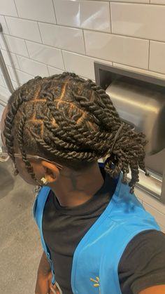 Big Twist Natural Hair, Ropetwists Styles, Dreads Short Hair, Two Strand Twist Hairstyles, Twist Ideas, Mens Twists Hairstyles, Short Hair Twist Styles