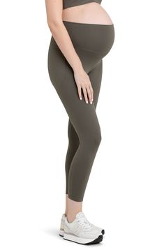 Made from stretch nylon, these fitted yet supercomfy leggings can be worn throughout your pregnancy and beyond. 79% nylon, 21% elastane Machine wash, line dry Imported Maternity Stretch Leggings, Full Length Stretch Leggings Bump Friendly, Bump Friendly Stretch Leggings, Maternity Bump Friendly Fitted Leggings, Versatile Bump-friendly Leggings For Pilates, Maternity Leggings, Blue Steel, Cropped Leggings, Black Blue