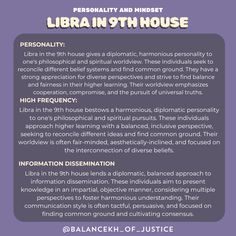 a purple poster with the words library in 9th house