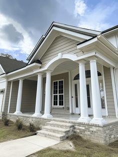 Porch Overhang and Roof Ideas: Curved Overhang Design Front Porch Arches, Small Front Porch Roof Ideas, Front Porch Roof Ideas, Portico Entry, Door Overhang, Pyramid Roof