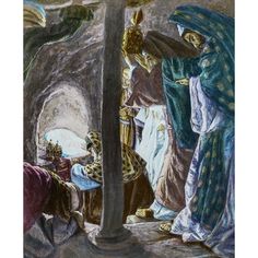 A hand coloured magic lantern slide circa 1900 Epiphany three kings wise men visit Jesus by John Short / Design Pics Image 1 Magic Lantern Slides, Magic Lantern, Short Design, Three Kings, Color Magic, Wise Men, Epiphany, Designer Shorts, Fine Arts Posters