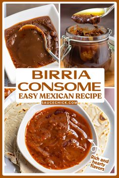 Delicious Mexican Birria Consome Recipe Birria Consome Recipe, Mexican Birria, Growing Hot Pepper, Mexican Stew, Birria Tacos, Recipes Authentic, Dipping Sauces Recipes, Spanish Cuisine, Odd Stuff