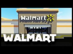 the front entrance to a walmart store with an animated sign above it that says walmart