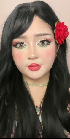 Mexican Party Makeup Ideas, Mexico Makeup Ideas, Mexican Makeup Ideas, 16 De Septiembre Makeup Ideas, Mexico Inspired Makeup, Mexican Eyeshadow Looks