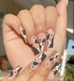 Country Acrylic Nails, Rodeo Nails, Cowboy Nails, Western Nails, Country Nails, Cow Nails, The Audacity, Acrylic Nails Coffin Short, Prom Nails