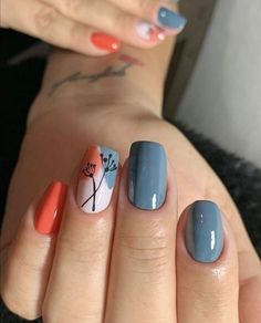 Her Nails, Pretty Nail Art Designs, Nails 2023, Pretty Nail Art, Short Acrylic Nails Designs, Short Nail Designs, Dipped Nails