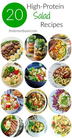 20 high protein salad recipes that are healthy and delicious