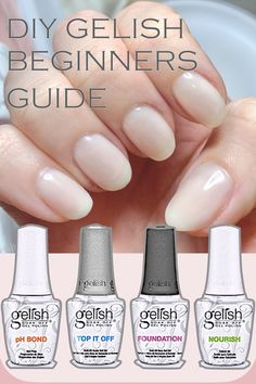 How to DIY Nails: Want to achieve salon-quality nails from the comfort of your home? Learn how to DIY nails with our step-by-step guide for flawless manicures every time. How To Do Gelish Nails Step By Step, Diy Gelish Nails At Home, Acrylic Nail Set Ideas, Nail Set Ideas, Nail Gelish, Nail Hacks