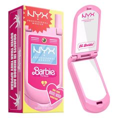 Flip Phone Mirror, Barbie Flip Phone, Makeup Barbie, Barbie Makeup, Eye Makeup Brushes, Flip Phone, Matte Lip Cream, Flip Phones, Movie Collection