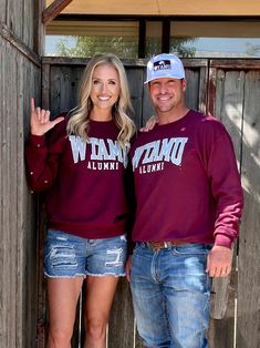 The comfiest sweatshirt ever and perfect for all our WT alum! Wear this to fall football games or spring baseball/softball to support our Buffs with style! On a jerzees crewneck sweatshirt Unisex true to size fit - size up for an oversized fit Pre-shrunk 50% cotton, 50% polyester Officially licensed by WTAMU. Maroon Sweatshirt, Fall Football, West Texas, Comfy Sweatshirt, Baseball Softball, Maroon Color, Football Games, Fan Gear, Softball