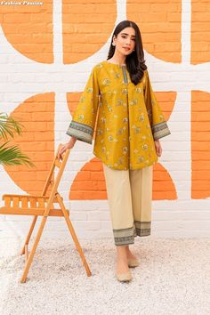 Lawn Kurti Designs Latest, Lawn Kurti Designs, Dress Design Pakistani, Lawn Dress Design, Kurti Designs Latest