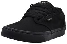 PRICES MAY VARY. Vulcanized construction Original rubber waffle outsole Padded Tongue & Collar Lace-up closure with metal eyelets Vans All Black, Womens Vans, Sneakers Black, All Black, Special Features, Lace Up, For Free, Collar, Sneakers