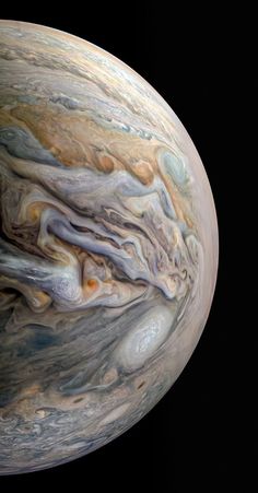 an image of the planet saturn taken by nasa's juno spacecraft on july 22, 2012