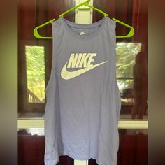 Lavender Women’s Nike Tank; Never Worn; Adult Small Nike Purple Tops For Spring, Nike Purple Sleeveless Tops, Tops Nike, Nike Pro Combat, Running Tank Tops, Nike Tank, Active Tank Tops, Nike Tank Tops, Nike Purple