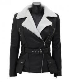 -Upper: Genuine leather -Closure: Zipper -Style: Modern Fashion -Soft & Lightweight -Running Size: USA True Size -100% Wind Proof, Suitable for all Weather Conditions -100% Handmade by Professional Craftsmen -Shipping Worldwide. We take 7 to 10 Business Days to Process and We ship our products th... Black Fur Jacket, Jacket Drawing, Fur Jacket Women, Fur Collar Jacket, Black Leather Jacket, Shearling Jacket, Leather Jackets Women, Wool Jacket, Fur Jacket