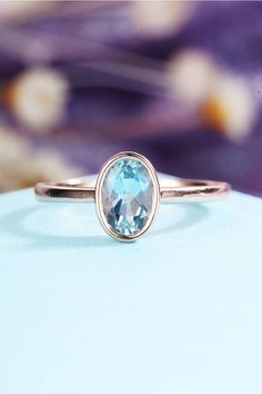 Rose Gold Aquamarine Engagement Ring oval Wedding Women Oval Moonstone Wedding Ring With Birthstone, Heirloom Moonstone Wedding Ring With Birthstone, Turquoise Oval Moonstone Ring For Anniversary, Elegant Moonstone Ring With Aquamarine Gemstone, Wedding Moonstone Ring With Pear-shaped Gemstone, Moonstone Engagement Ring Rose Gold, Rose Gold Oval Engagement Ring, Cheap Wedding Rings, Diamond Solitaire Earrings