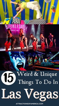 images of weird vegas attractions like Museum of Selfies, kiss by monster mini golf and more with text overlay containing 15 most weird and unique things to do in Las Vegas Vegas Fun Things To Do, Vegas Tips, Cheap Vegas, Vegas Must Do, Unique Things To Do In Las Vegas, Must Do In Vegas, Las Vegas Places To Visit, Vegas In October