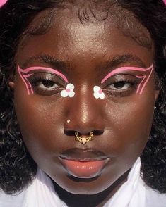 Cute Makeup Looks, Dark Skin Makeup, Makeup For Black Women, Editorial Makeup