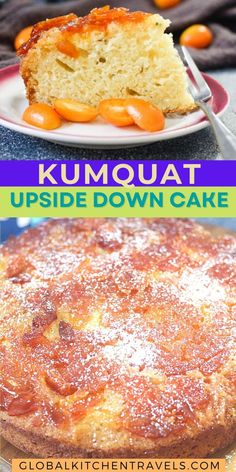 Kumquat Upside Down Cake Kumquat Upside Down Cake, Citrus Upside Down Cake, Kumquat Recipes Desserts, Cake With Lavender, Kumquat Recipes, Summer Picnic Food, Lavender Cake, Healthy Cheesecake, Culinary Lavender