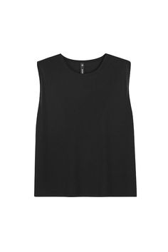 This jersey tank top features a unique back triangle cut out design, perfect for adding a stylish touch to your workout or casual look. Made with high-quality fabric, this tank top offers both comfort and fashion, making it a must-have addition to your wardrobe. 65% Polyester 35% Viscose Model is 5'8" and wearing a size small Sweater Jumpsuit, Short Vest, Boxy Tee, Cut Out Design, Sweatshirt Shirt, Romper Dress, Tight Leggings, Black Tank Tops, Clothes For Sale