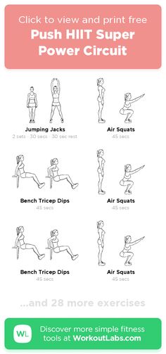 an exercise poster with the instructions to do push - up exercises for women and men