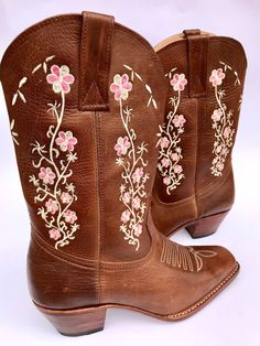 Excited to share this item from my #etsy shop: Cowgirl Decorated Boots, Leather Tall Boots, Leather Boots, Women Boots, Custom Tall Boots, Tall Boots, Handmade Leather, Square Toe boots Hand-tooled Brown Country Boots, Hand Tooled Round Toe Boots For Rodeo, Brown Embroidered Western Boots, Traditional Brown Boots For Western-themed Events, Vintage Handmade Boots With Round Toe, Handmade Brown Boots With Round Toe, Handmade Vintage Boots With Round Toe, Bohemian Boots With Round Toe For Western-themed Events, Traditional Snip Toe Boots For Rodeo