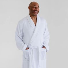 Bring the spa home with this absorbent and sophisticated terry cloth + microfiber bathrobe. Unisex sizing XS - 5XL + multiple color options. Personalize with custom embroidery! Spa Wrap Towel, Spa Robes, Terry Cloth Bathrobe, Monogram Robes, Terry Cloth Robe, Spa Wraps, Spa Home, Plus Size Robes, Custom Gift Cards