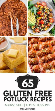 65 gluten - free potluck recipes mains, sides, and desserts