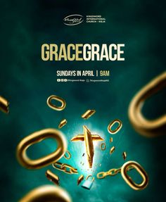 a movie poster with the title grace grace in gold letters and an image of a plane