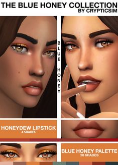 the blue honey collection by crytisim for the simse and g3f