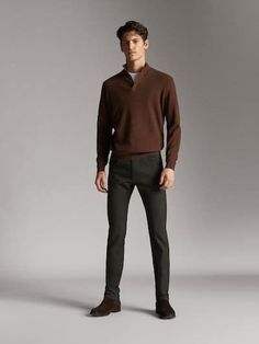 Succession Fashion Men, Massimo Dutti Men Outfit, Mens Spring Outfits, Summer Style For Men, Mens Smart Casual, Smart Casual Menswear, Minimalist Fashion Men