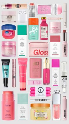 Skincare That Looks Like Makeup, Skincare Thibgs, Skincare For 12-13, Milk Skincare Products, Skincare Makeup, Makeup And Skincare, Skincare And Makeup, Skincare Routine For 10-15, Preppy Skincare/makeup