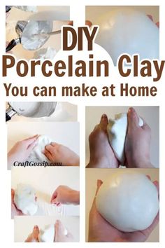 how to make a diy porcelain clay vase at home - step by step instructions