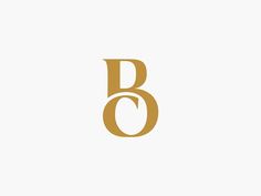 the letter b is made up of two letters, one in gold and the other in white