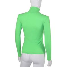 FREE SHIPPING 2019 Neon Green Spring Tees T-shirt Women Tops Fashion Solid Green Red Regular Long Sleeve Casual Women T-shirts Top Blusas Female JKP1510 Green Fitted Long Sleeve T-shirt, Green Stretch Tops With Solid Color, Green Stretch Tops Solid Color, Green Stretch Tops, Fitted Green Solid Color Tops, Green Turtleneck Top For Fall, Fall Green Turtleneck Top, Green Solid Color Top For Winter, Green Stretch T-shirt For Fall