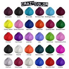 Crazy Colour Hair Dye, Directions Hair Dye, Crazy Color, Bleaching Your Hair, Hair Dyes, Hair Color Crazy