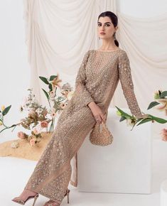 Made to order dress Casual Bridal Dress, Pakistani Wedding Dress, Pakistani Fancy Dresses, Fancy Dresses Long