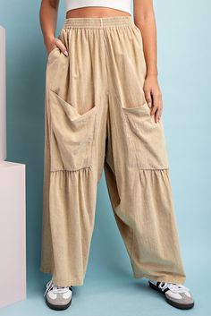 Exaggerated Wide Leg Pants | JQ Clothing Co. Office Environment, Design Element, Front Open, Leg Pants, Wide Leg Pants, Fashion Forward, Ash, Overalls, Wide Leg